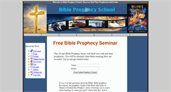 Desktop Screenshot of bibleprophecyschool.com